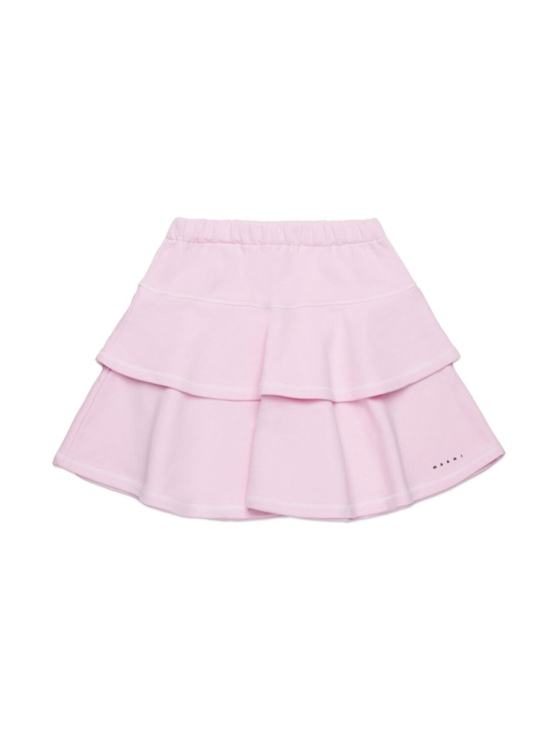 

Marni Kids хлопковая юбка, розовый