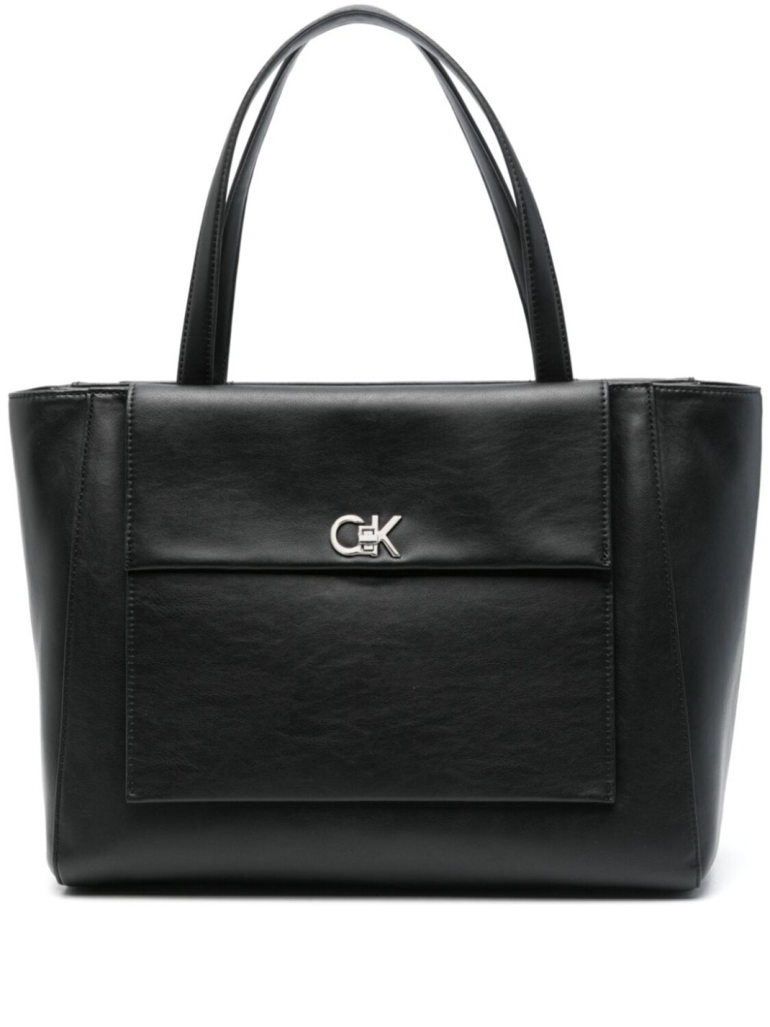 

Сумка-тоут с логотипом Calvin Klein, черный