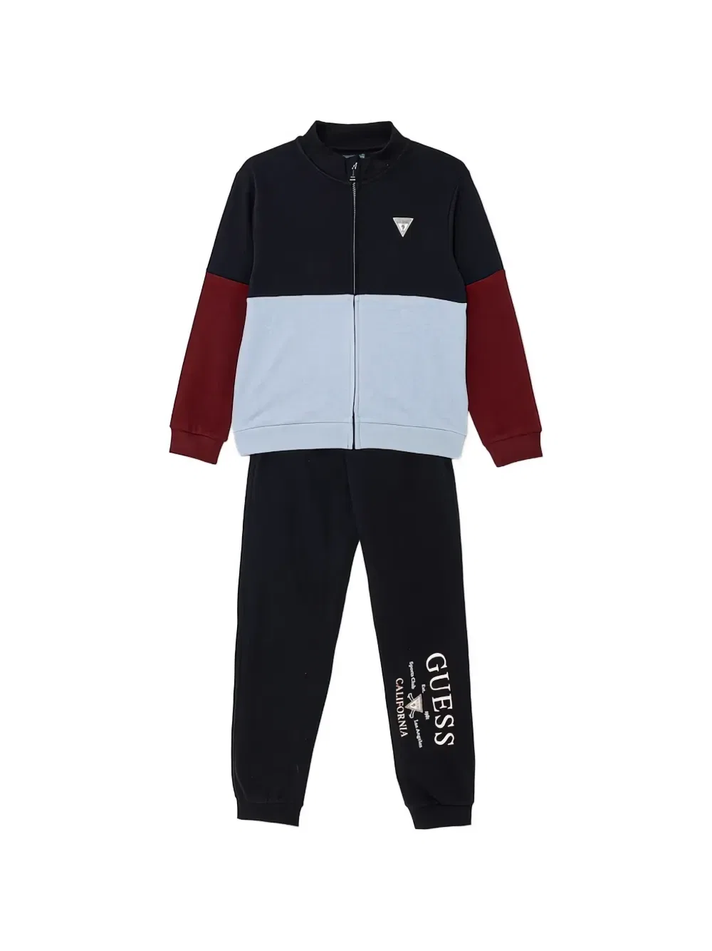Спортивный костюм на молнии GUESS Kids, синий