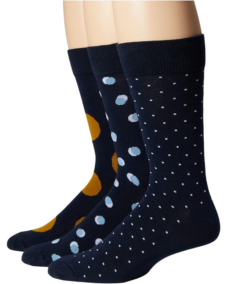 

Носки Selected Homme Roger 3-Pack Socks Gift Box, цвет Tapenade