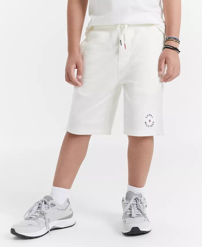 

Флисовые шорты свободного кроя Big Boys с завышенной талией Tommy Hilfiger, синий