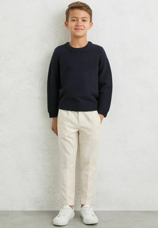 Джемпер с буковыми деталями Reiss, Navy