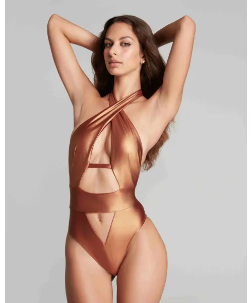 

Купальник Аня Agent Provocateur, желтый