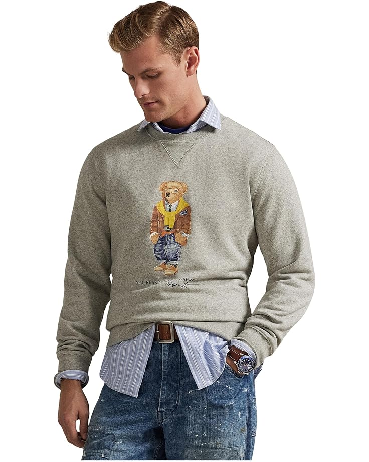 

Мужской худи Polo Ralph Lauren Polo Bear Fleece, Loft Heather/Heritage Bear