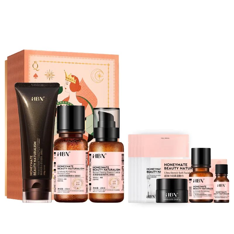 HBN Набор очищающей эмульсии Morning C и Evening A, [520 Box]Toner, Emulsion, Cleanser Set — фото 3