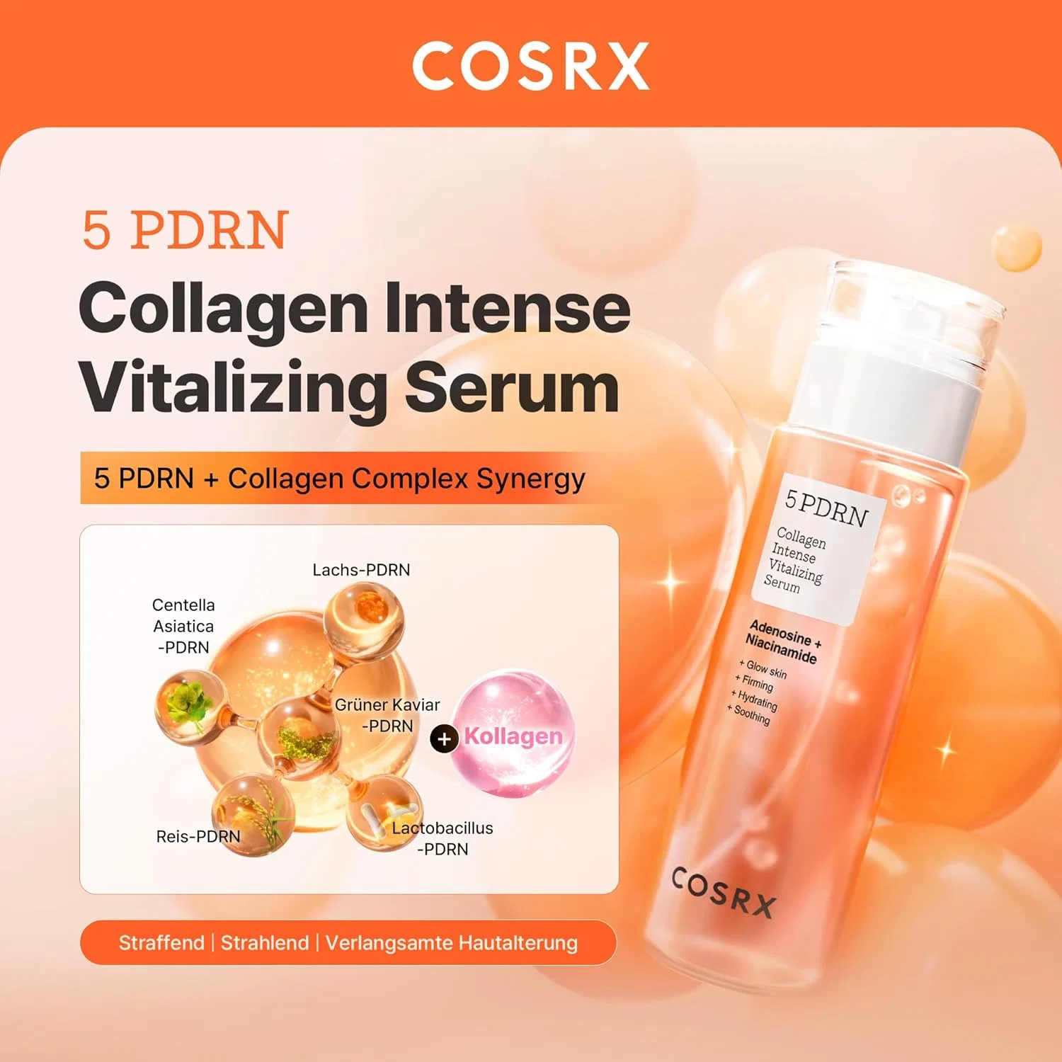 Сыворотка Cosrx — Интенсивная «5 PDRN Collagen Intense Vitalizing Serum» от — фото 2
