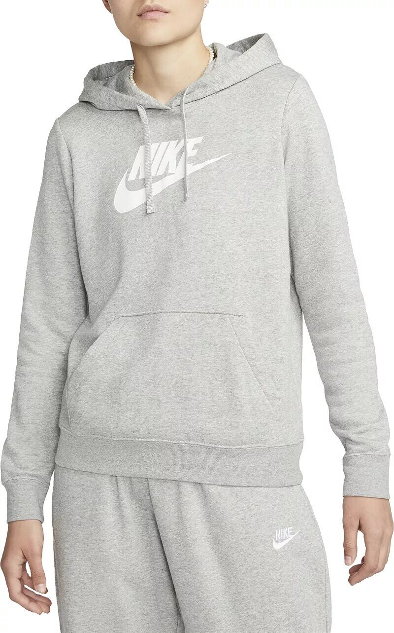 

Женский флисовый пуловер с логотипом Nike Sportswear Club с капюшоном