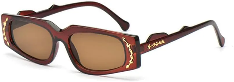 

Классические солнцезащитные очки «кошачий глаз» для женщин и мужчин, модные винтажные очки для путешествий в стиле панк, трендовые мужские очки MTZJH, C6