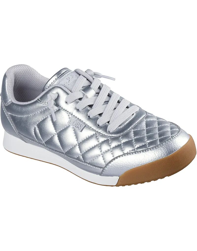 Кроссовки Skechers Bobs Billie Wild Comfort серебристого цвета — фото 2