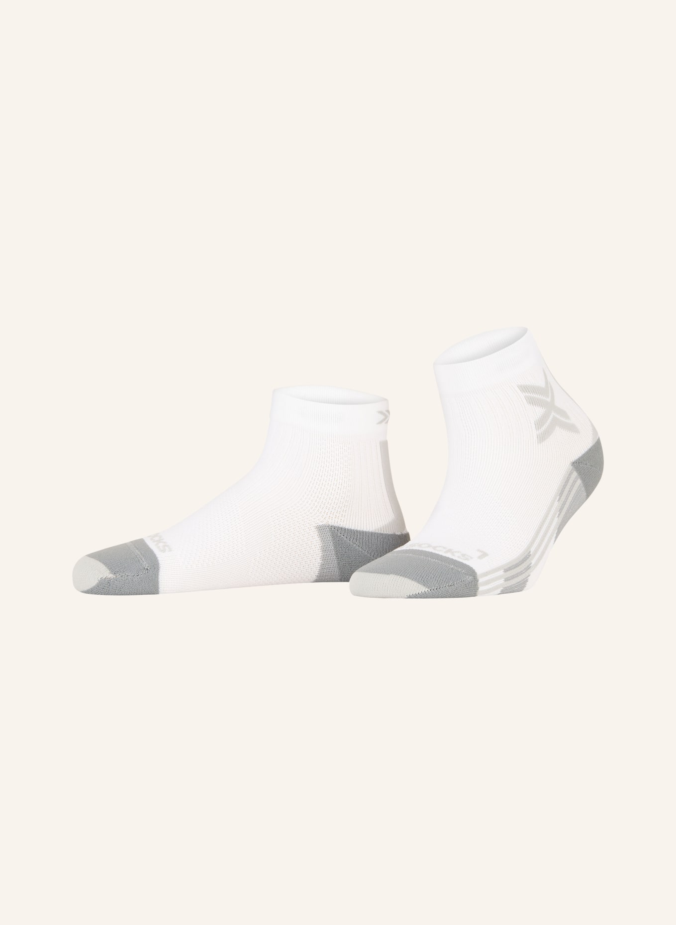 

Носки для бега run discover ankle X-SOCKS, цвет W002 ARCTIC WHITE/PEARL GREY