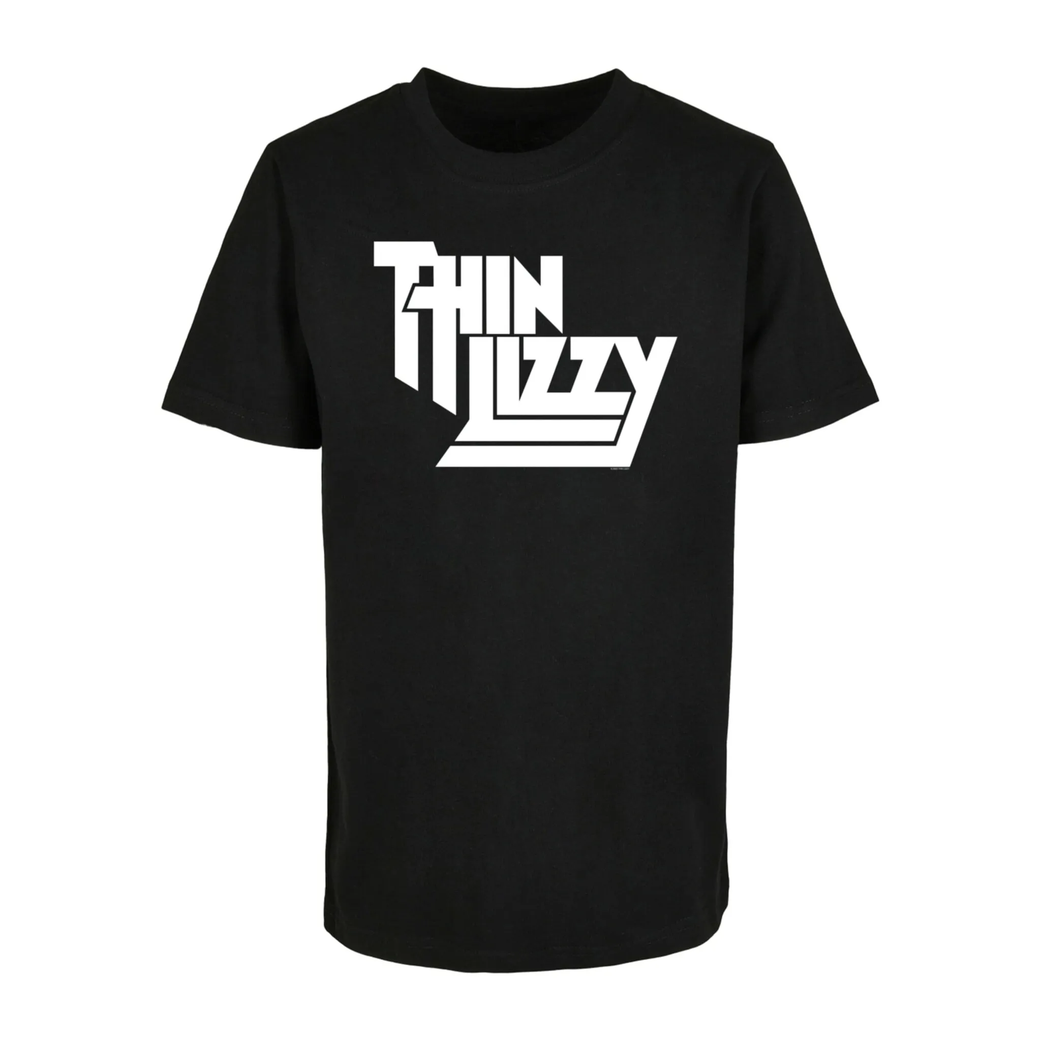 

Футболка Merchcode «Мужская детская футболка Merchcode Thin Lizzy - Classic Logo Basic 2.0», черный
