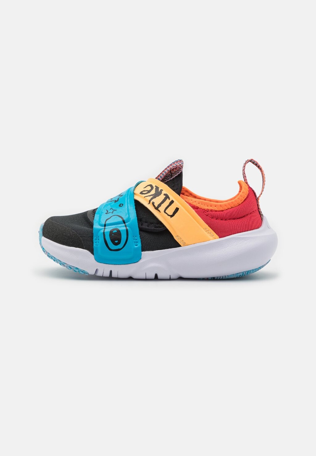 

Низкие кроссовки Flex Advance Se Unisex Nike, цвет black/light fusion red/blue lightning