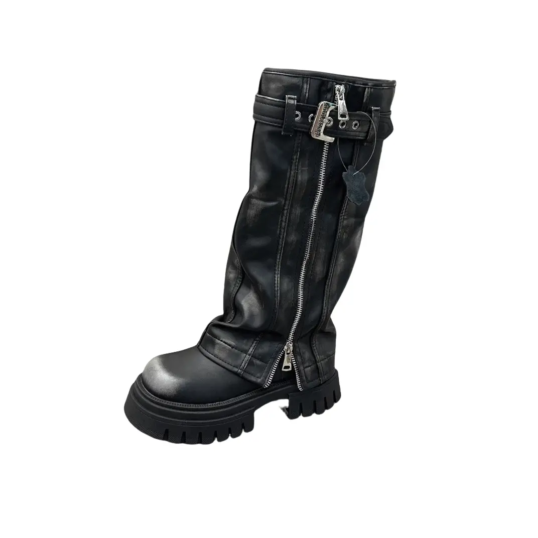 

Сапоги женские Abcfjg, темно-коричневый