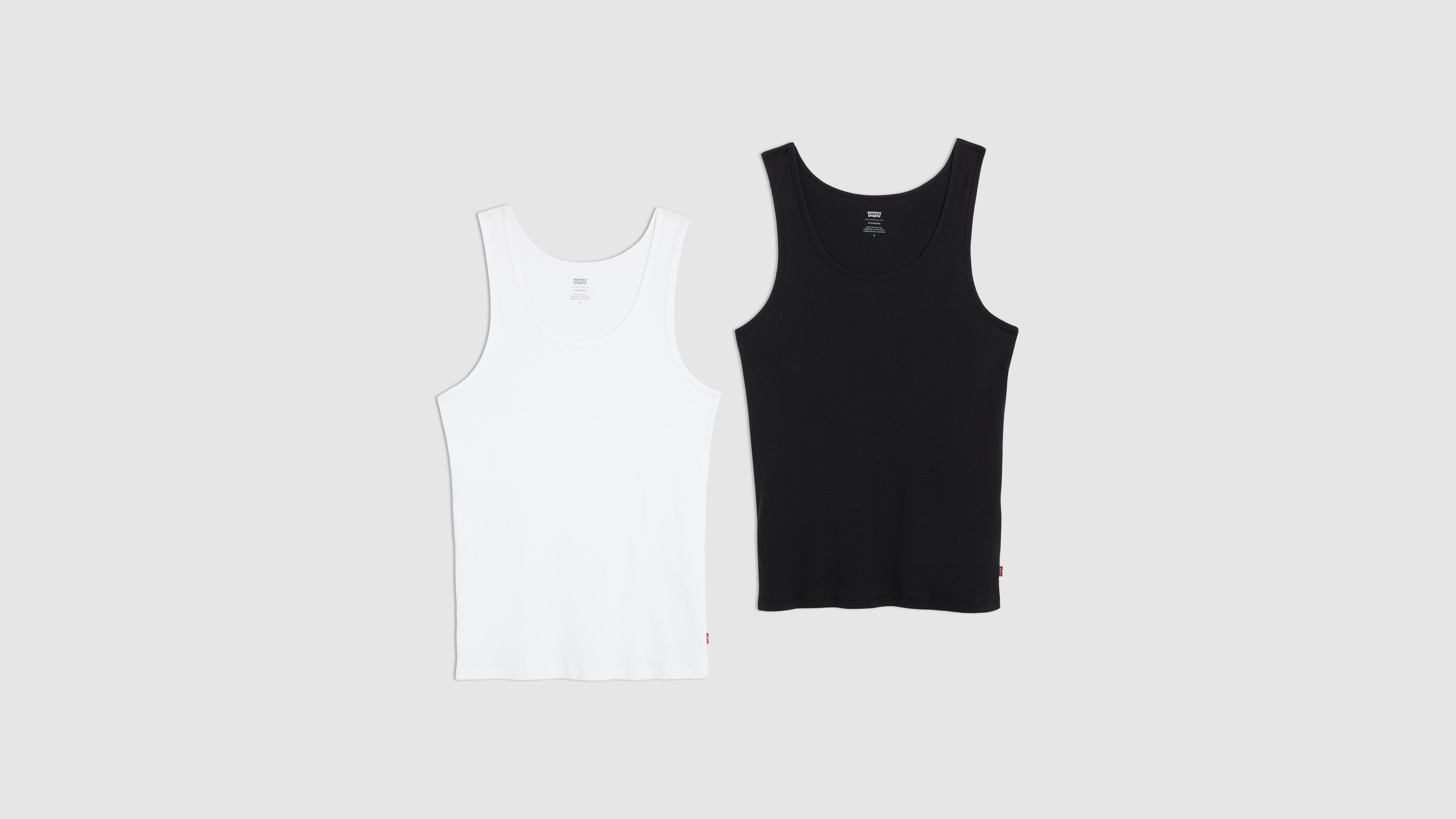 

Майка (2 шт.) Levi's, цвет Black and Snow Marble Heather - Multi-Color