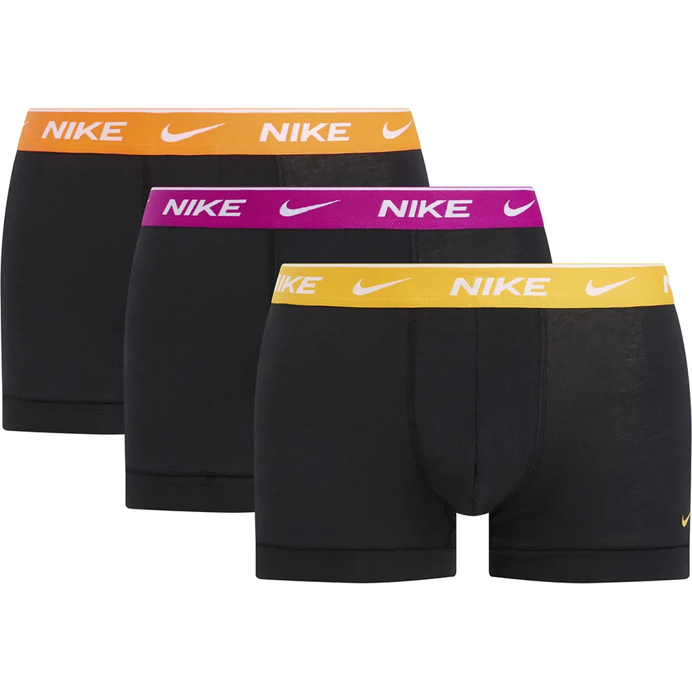 

Трусы-боксеры Nike 0000KE1008 3 units, черный