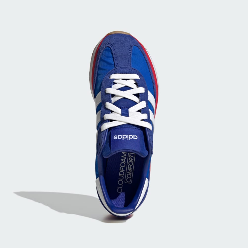 Кроссовки Adidas RUN 70s 2.0 Shoes, цвет Bright Royal/Cloud White/Pure Ruby — фото 2