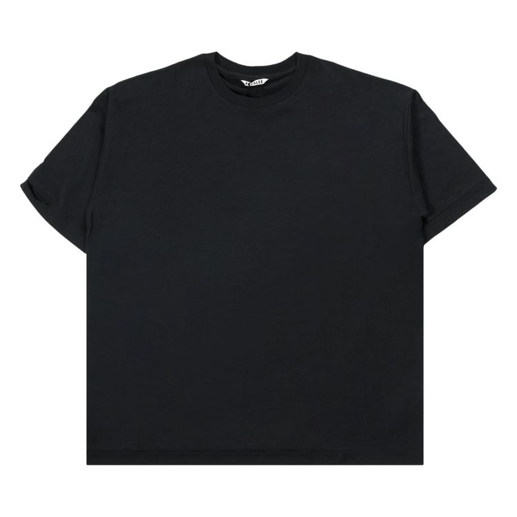 

Футболка Auralee Super Soft Wool Jersey T-Shirt 'Black', черный