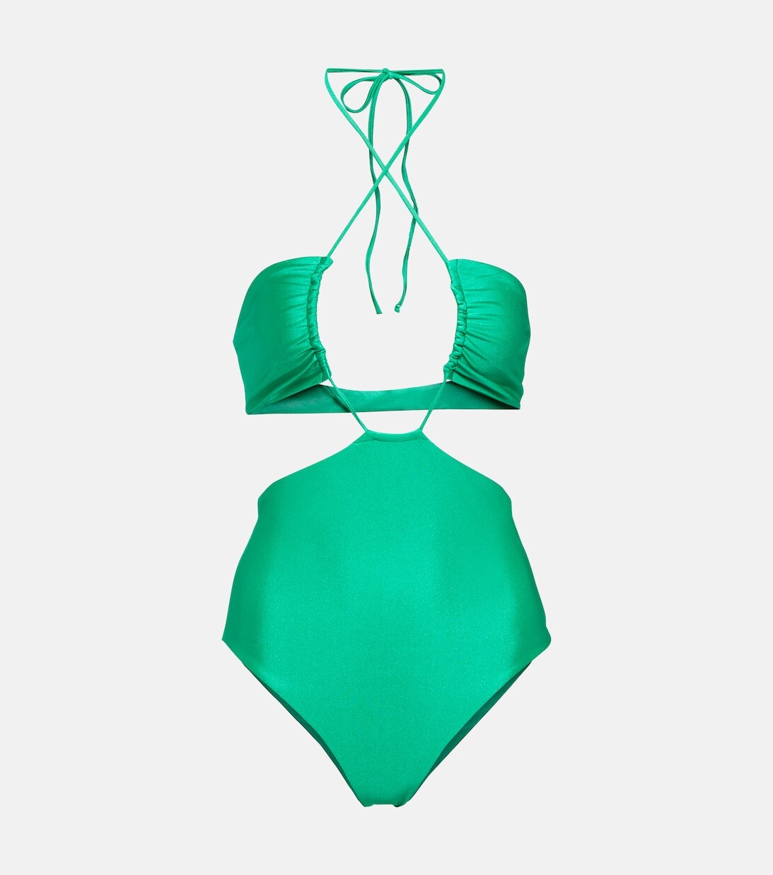 

Купальник с вырезами JADE SWIM, зеленый