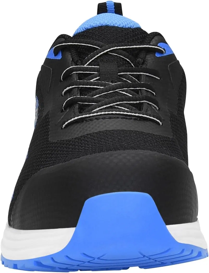 Защитная обувь ELTEN Batis Black-Blue Low ESD S1PL, женская и мужская, текстильная, с композитным защитным носком (легче стального), легкая, спортивная — фото 4