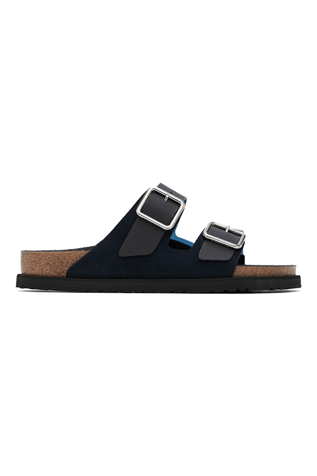 1774 Arizona PVC молочные сандалии Birkenstock, синий