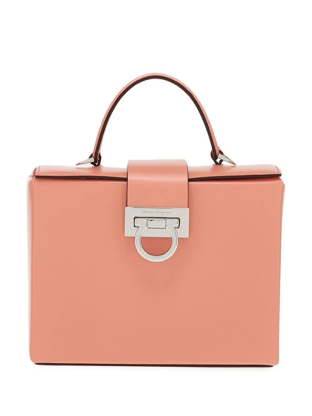 

Сумка-тоут Trifolio Box Ferragamo, розовый