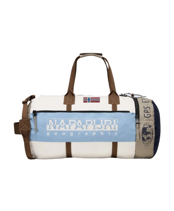 

Кремовая дорожная сумка экватор Napapijri, мультиколор