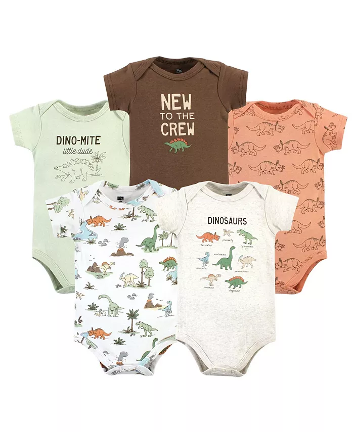

Боди для мальчиков Hudson из хлопка, 5 штук Hudson Baby, зеленый