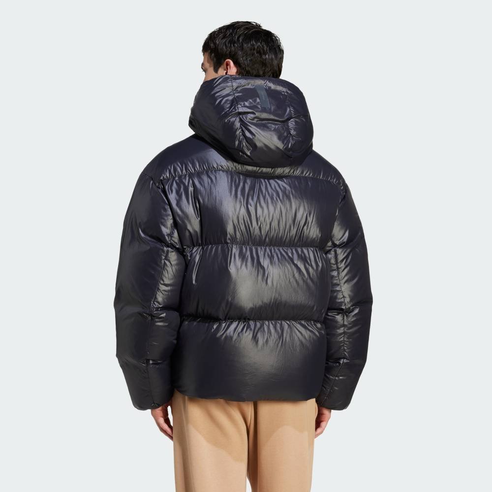 Пуховая куртка ZNE Puffer Climawarm Adidas, black — фото 2