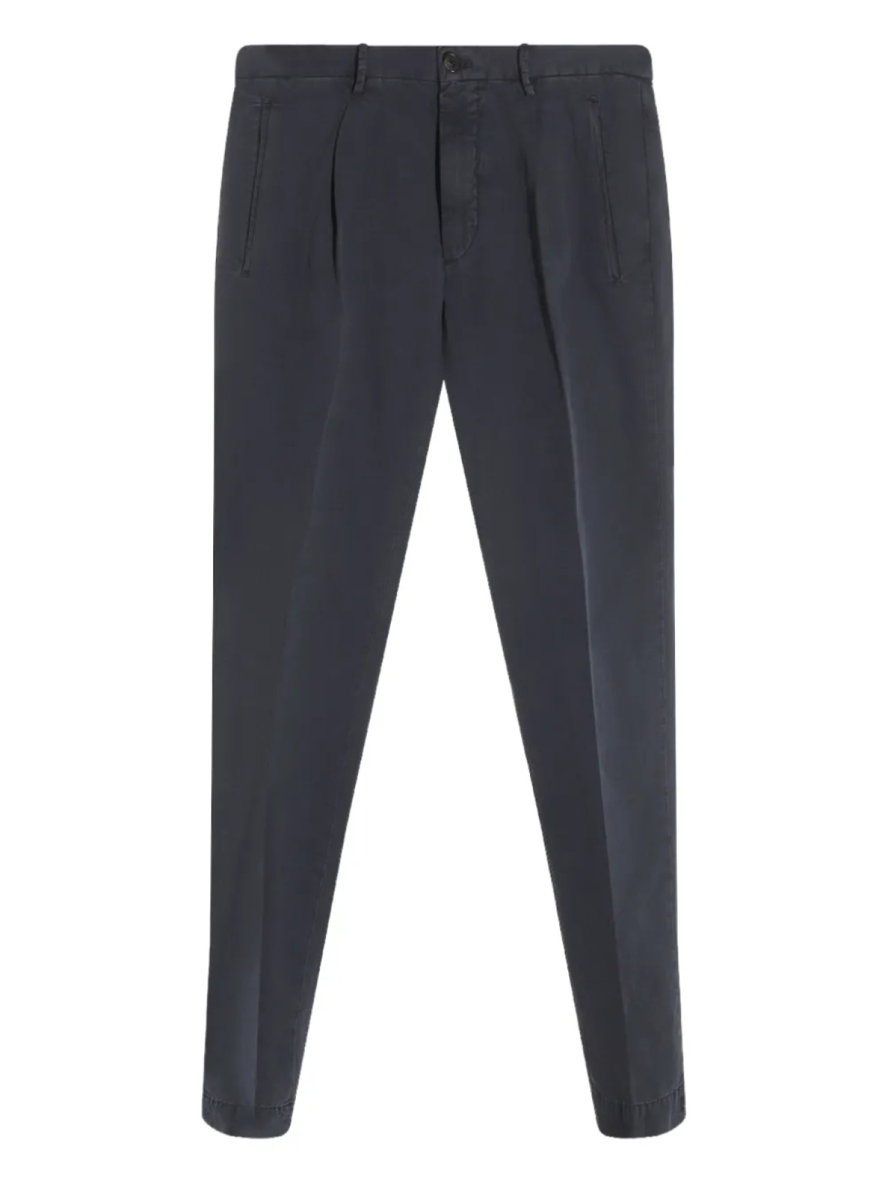 

Брюки со складками Incotex, черный