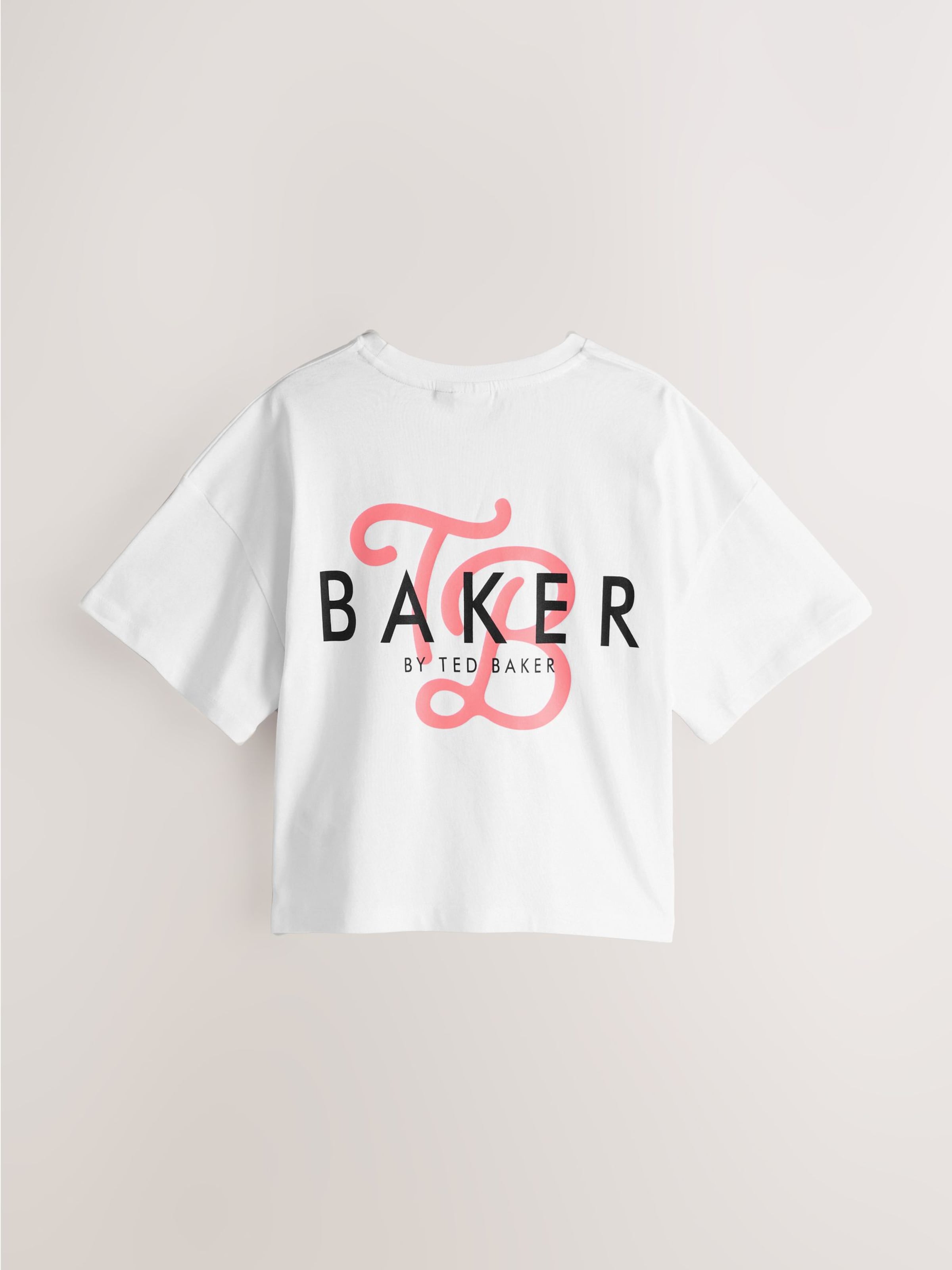 Baker by Ted Baker Футболка в розовом цвете — фото 2