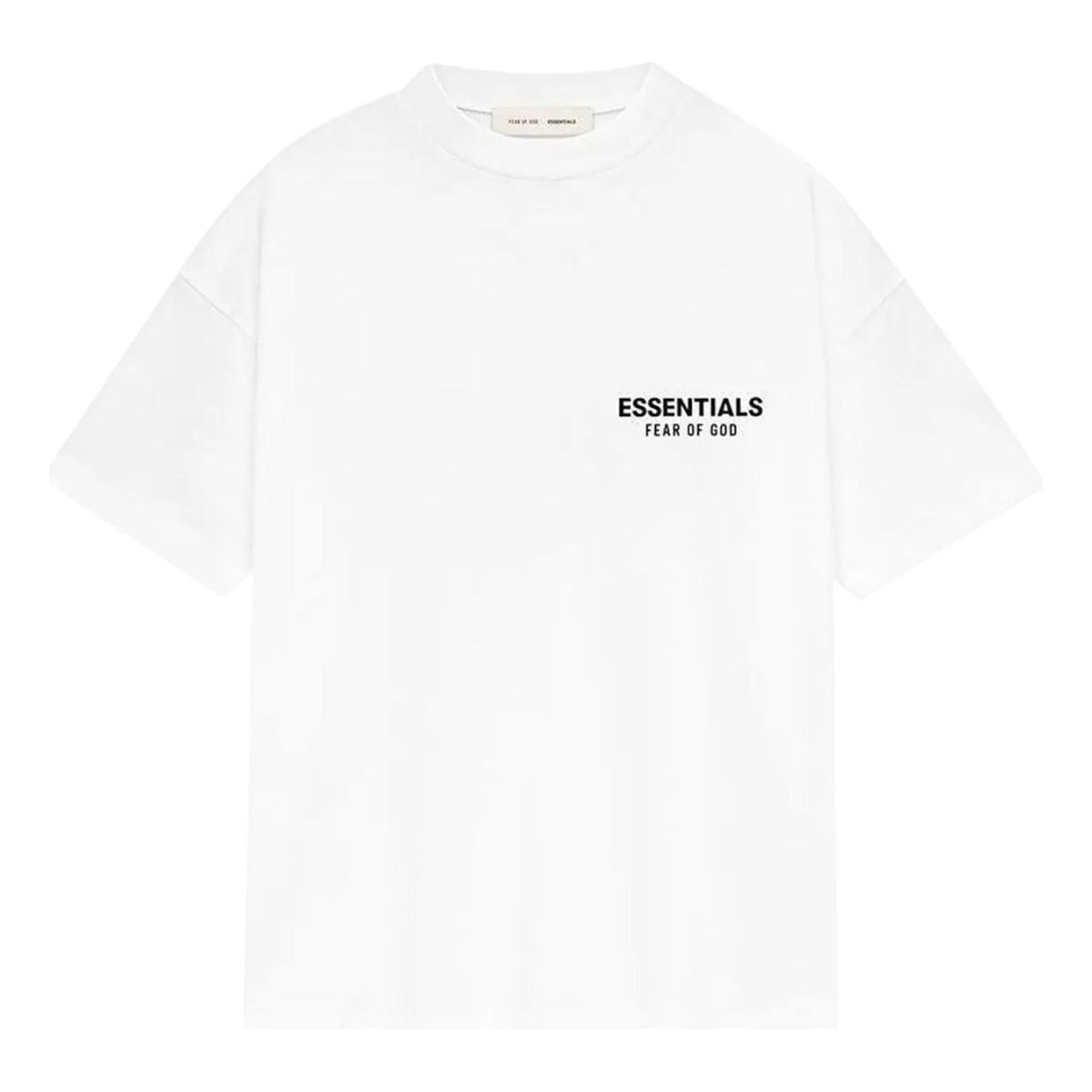 

Футболка Fear of God Essentials Classic Fit, цвет «Ярко-белый»