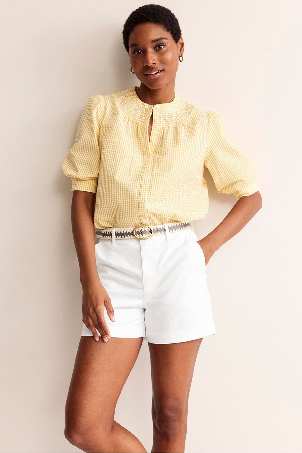 

Шорты чинос Barnsbury Boden, белый