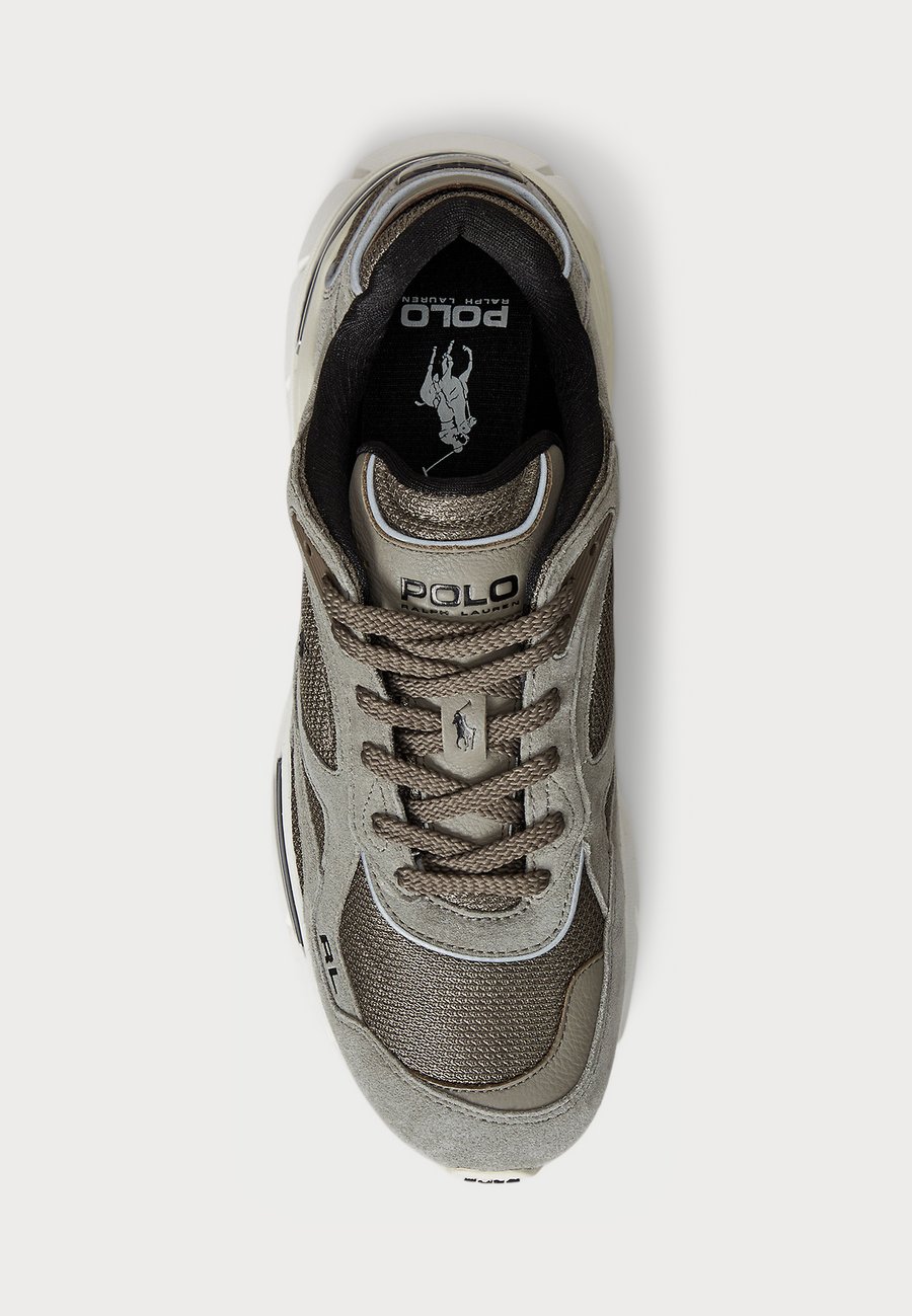 Кроссовки Polo Ralph Lauren TRACKSTER 275 SNEAKER, Tonal Earth Grey/Grey — фото 4