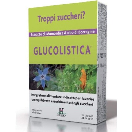 

Добавка Glucolistica, 40 капсул – естественным образом снижает уровень сахара в крови и балансирует метаболизм посредством натуральных соединений