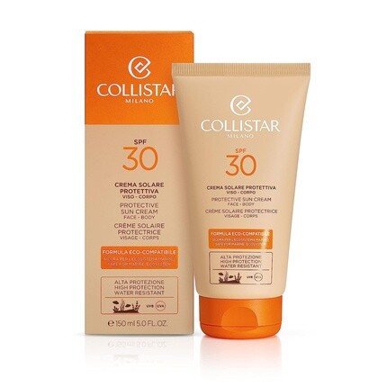 Защитный солнцезащитный крем Spf 30, сертифицированная экологически чистая формула, 150 мл, Collistar — фото 2
