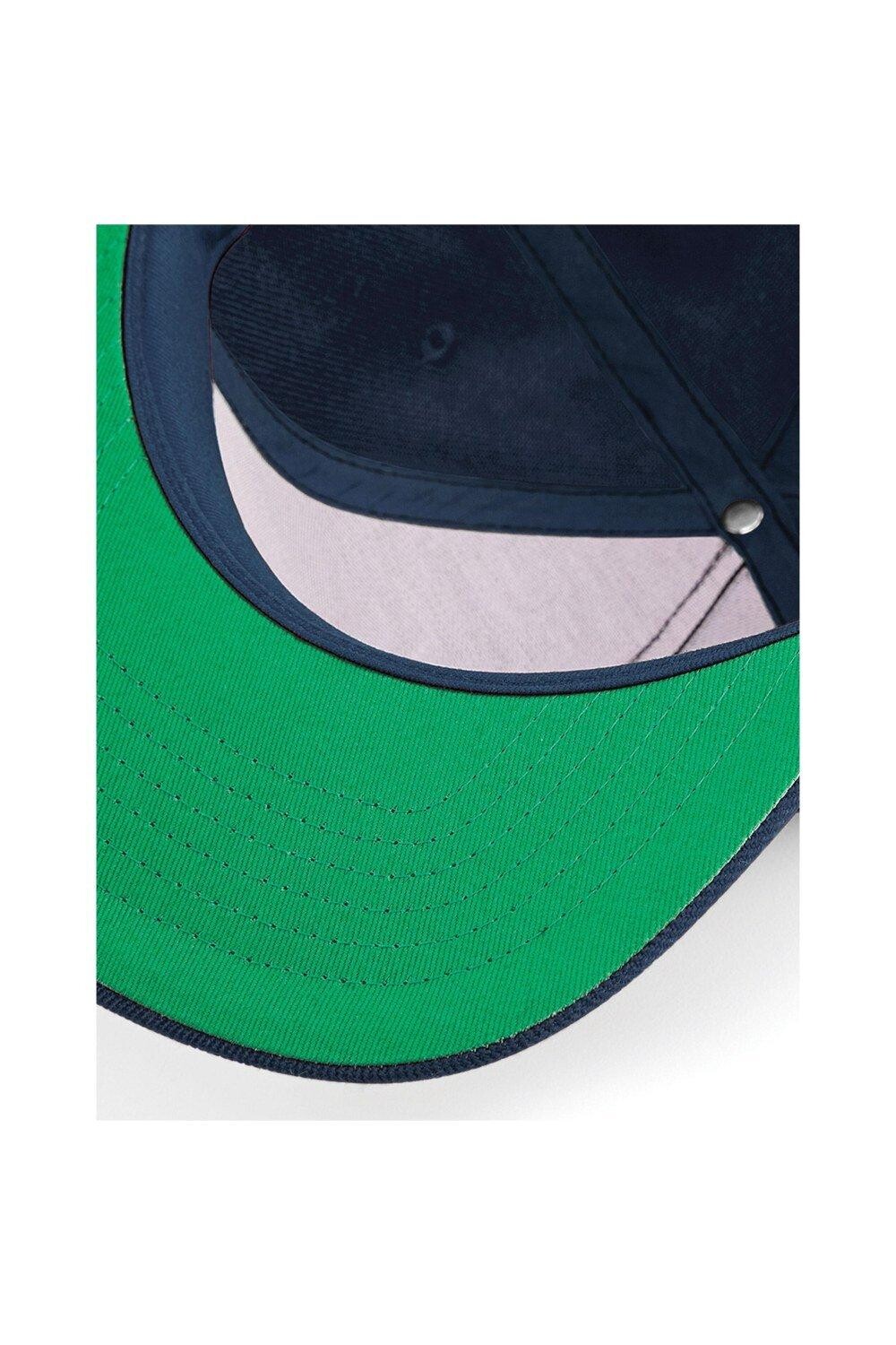 

Оригинальная кепка Snapback с плоским козырьком Beechfield, темно-синий