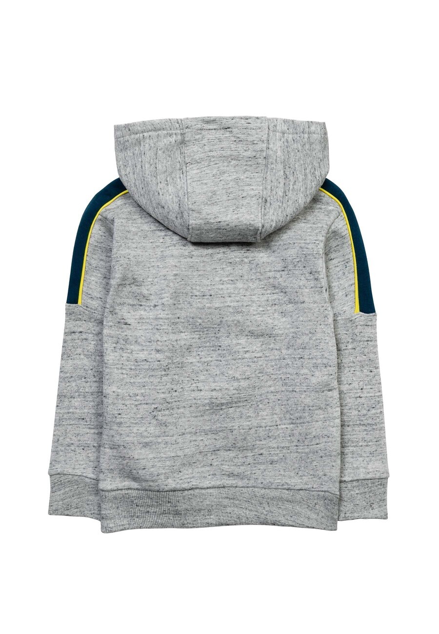 Худи MINOTI Zip-Up Hoodie, светло-серый — фото 2