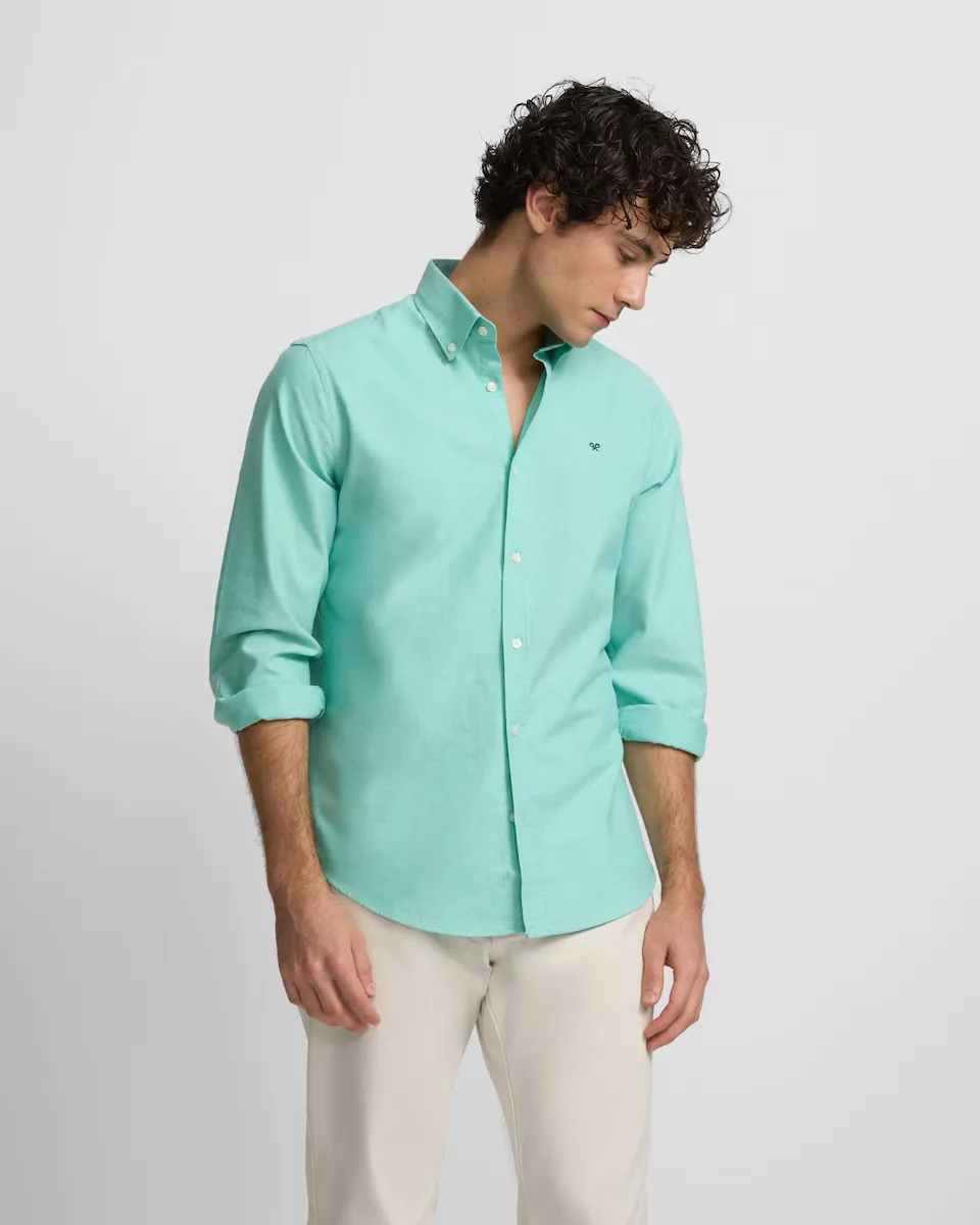 

Мужская рубашка sport oxford Silbon, зеленый