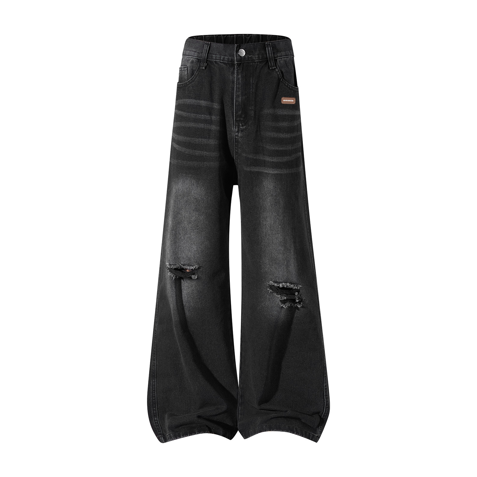 

Джинсы Unisex Moderate Straight Fit WARRIOR, черный серый[free diy badge]