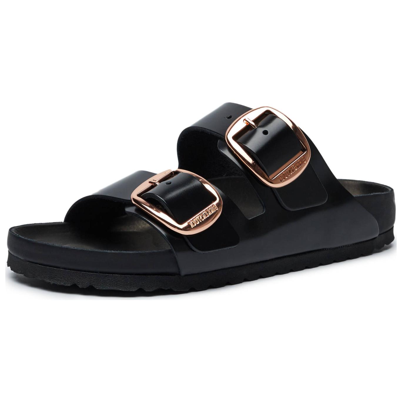 Сандалии Arizona с большой пряжкой женские Birkenstock, Black