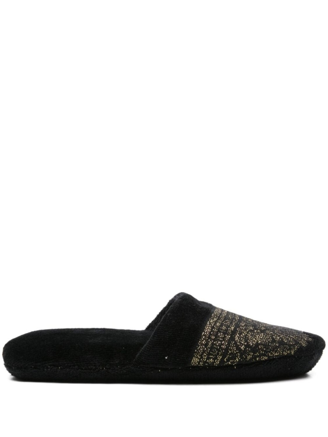 Versace слиперы Couple des Dieux, черный