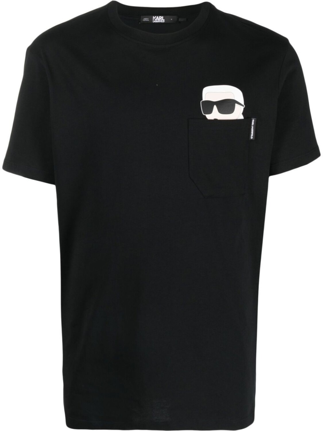 

Karl Lagerfeld футболка Ikonik 2.0 с карманом, черный