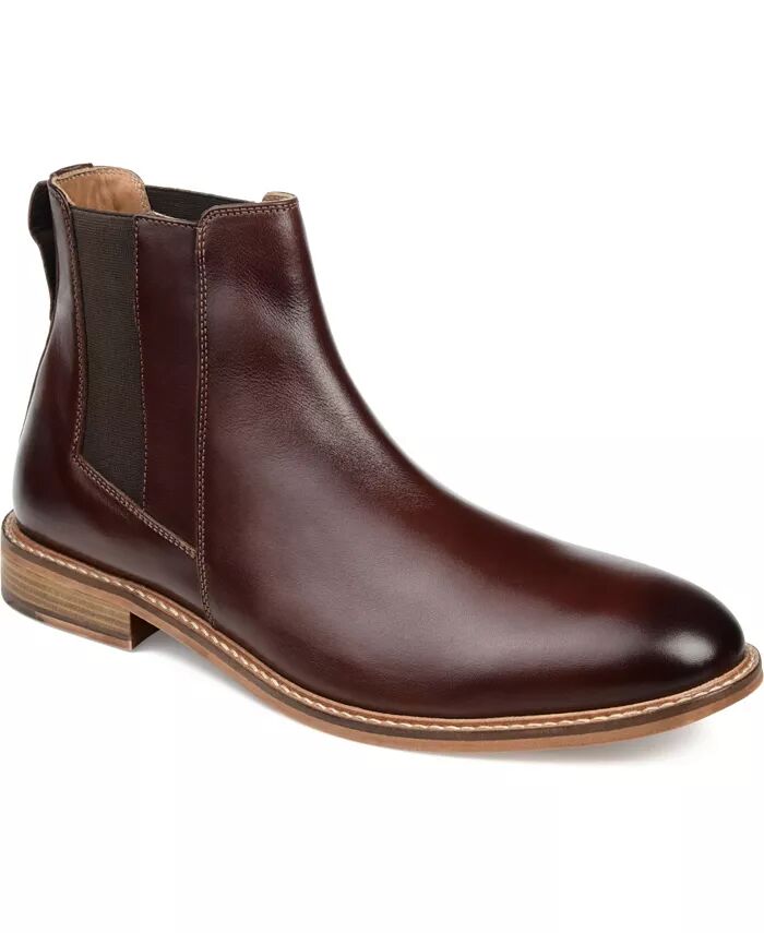 

Мужские ботинки челси Corbin Wide Width Plain Toe Thomas & Vine, коричневый