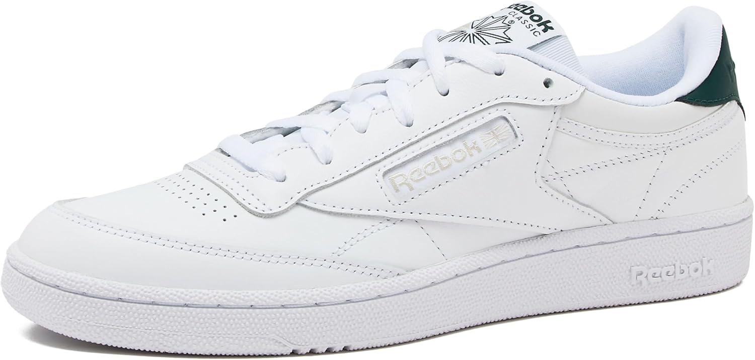 Мужские кроссовки Reebok Club C 85, повседневная спортивная обувь белого цвета для мужчин