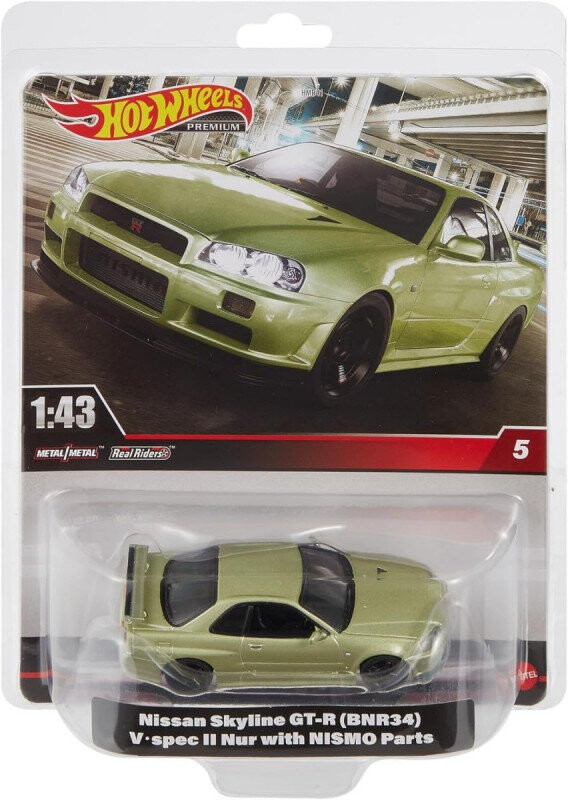 

Hot Wheels, Автомобиль премиум-класса 1:43 Nissan
