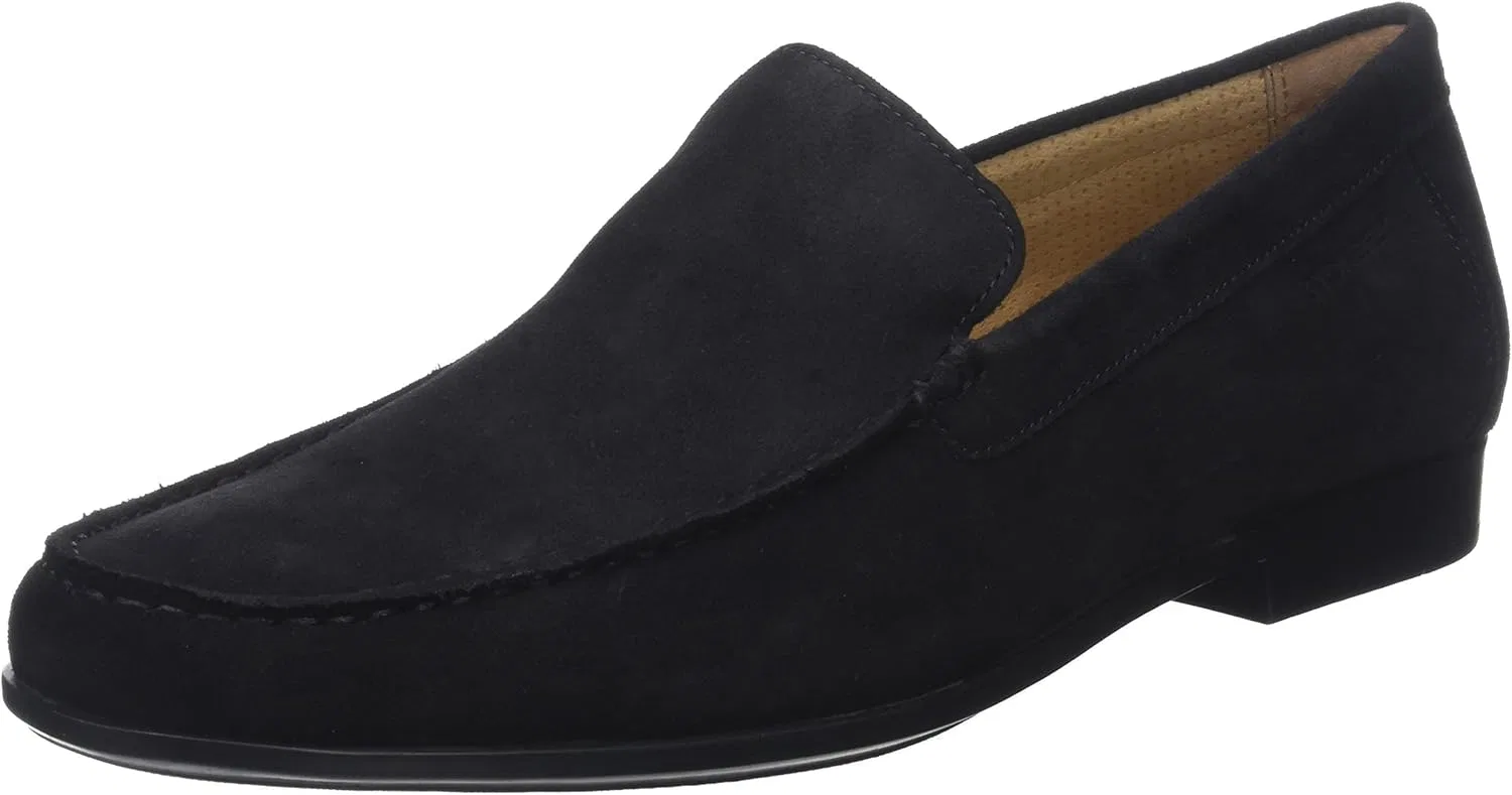 Мужские летние мокасины Stonefly Summer II 1 из велюра, Blue Limo Blue 100