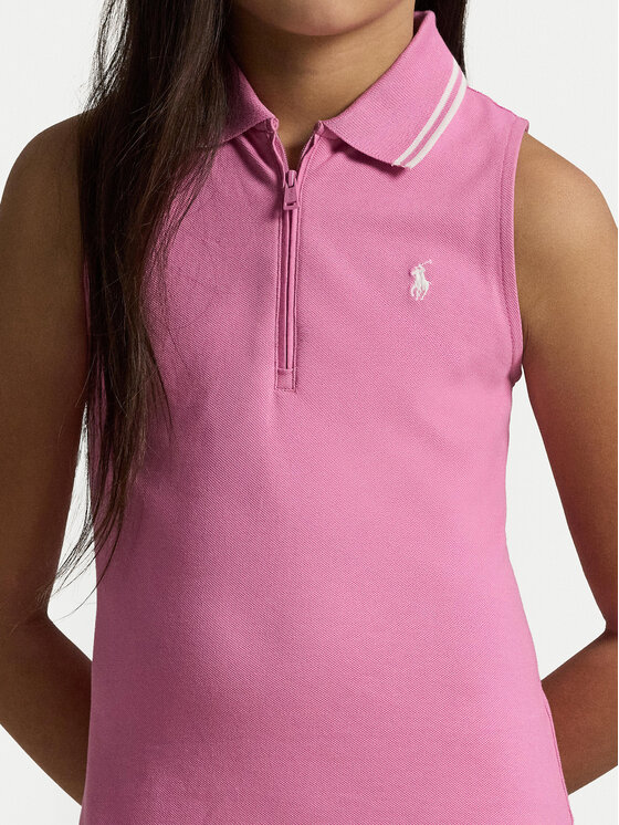 Платье облегающего кроя для повседневной носки 313965016001 Polo Ralph Lauren, розовый — фото 3