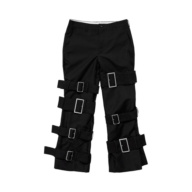 

Брюки Comme des Garçons Homme Plus Plus Trousers With Buckles, Black