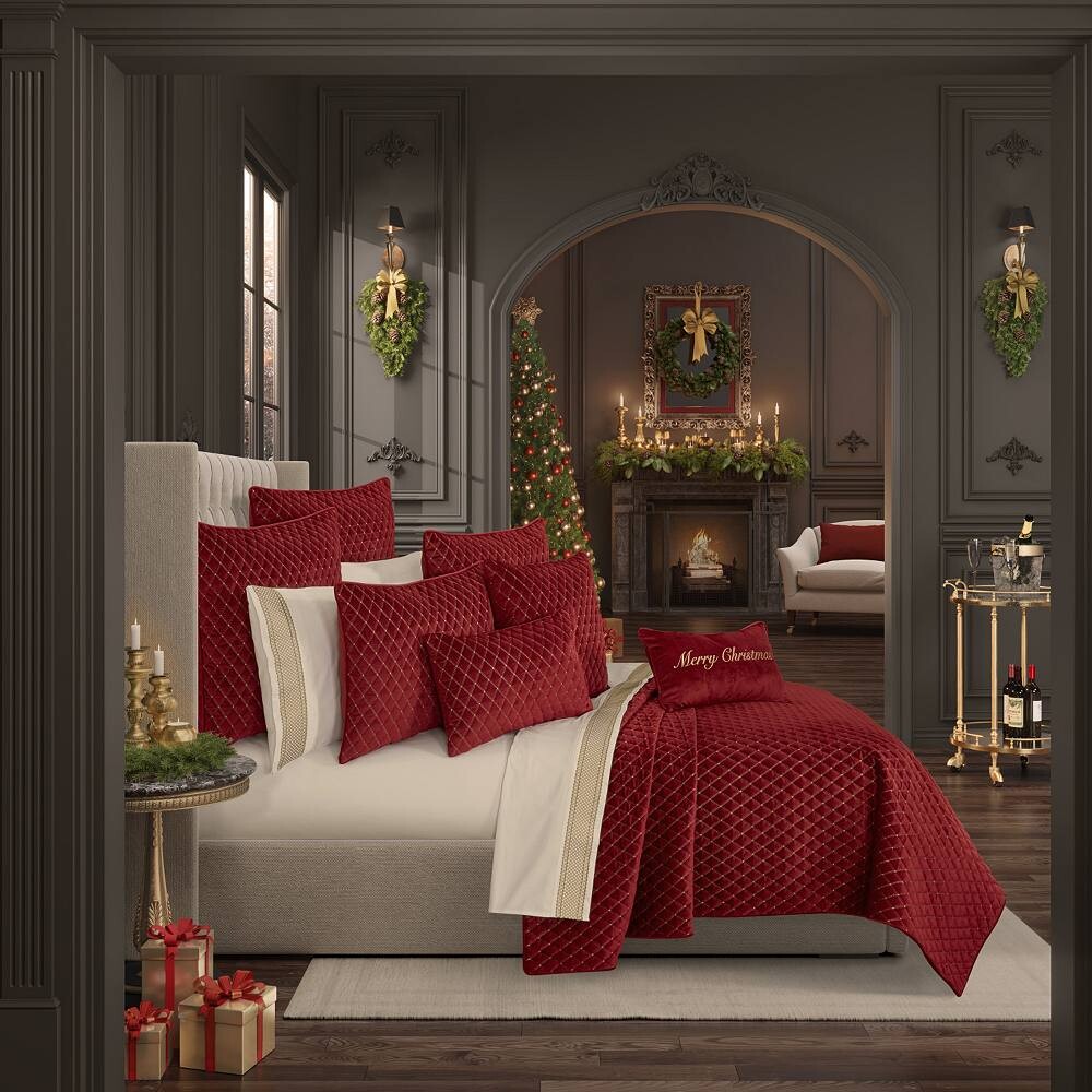 

Комплект одеял Five Queens Court Gabriel Evergreen, красный