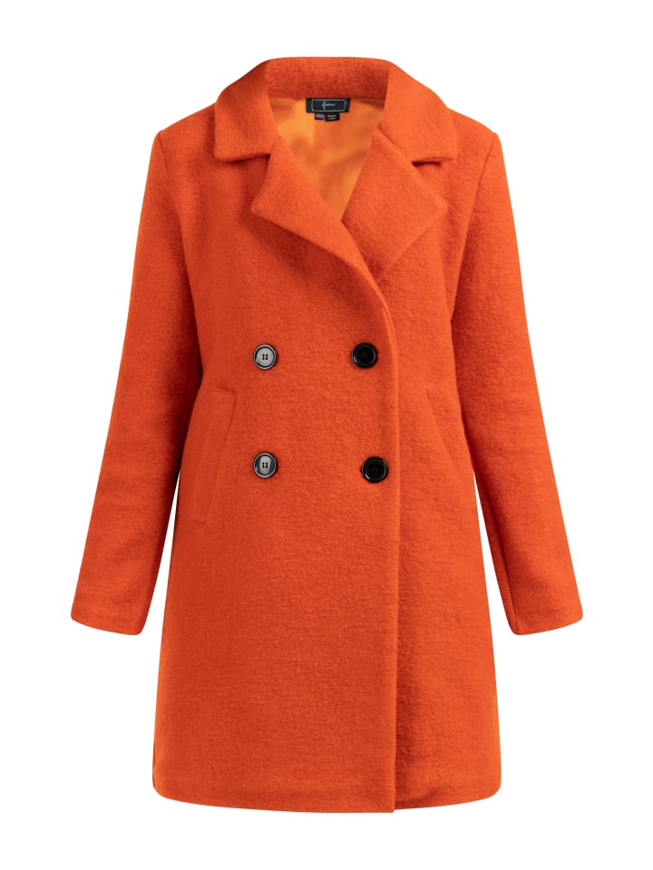 

Faina Женское пальто оранжевого цвета